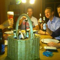 Leckeres Essen bei Manfred und Karin