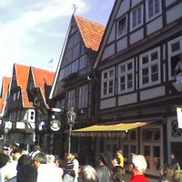 Historische Gebäude in der Altstadt von Celle