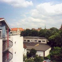 Blick auf´s Nachbargebäude