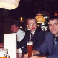 Es wurde auch getrunken....