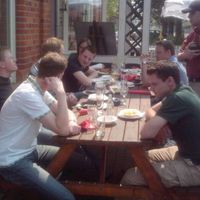 Leckeres Bahnsteigessen