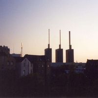 Blick auf das Kraftwerk