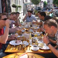 Frühstücken am Samstag