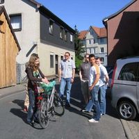 Treffen am Hotel / Daggi mit Radel